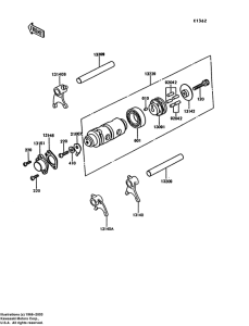 KE100 Переключение / вилка переключения