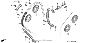 CBR900RE Cam chain + tensioner