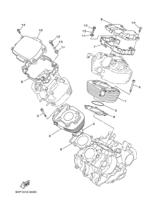XVS650 Цилиндры