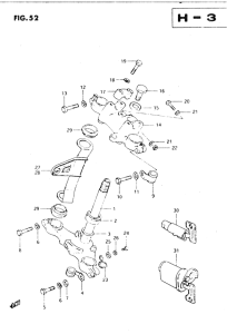 DR250 Траверса нижняя