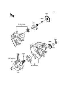 KLX250 クランクシャフト