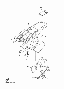PW50 サイドカバ-