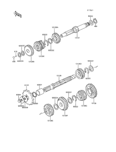 KE100 Трансмиссия