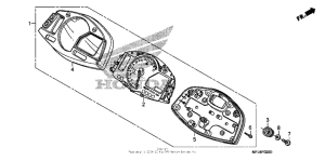 CBR600RR (ABS) Спидометр