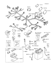 ZX600 Электрика