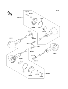 EJ650 Поворотники