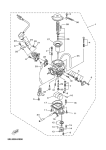 YP125E Карбюратор
