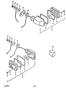 GS450 Поворотники