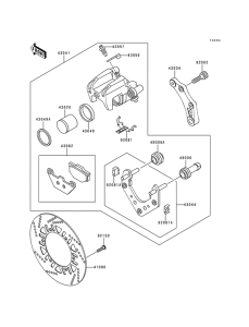 ZG1000 Передний суппорт