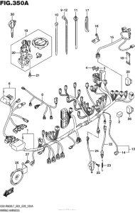 GSX-R600 Wiring Harness (Gsx-R600L7 E03)