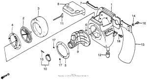CR250R Air cleaner 81-82