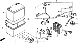CH250 Аккумулятор