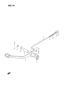 JR50 Передний суппорт