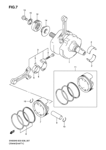 SV650 Вал коленчатый