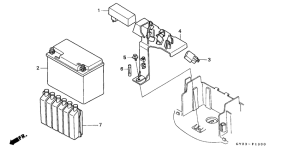 SA75 Аккумулятор