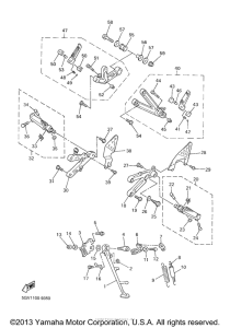 YZF-R6 Подножки
