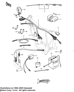 KV100 Электрика