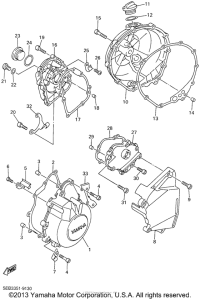 YZF-R6 Боковые крышки