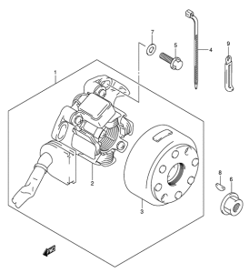 RM250 Зажигание