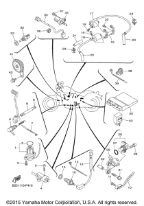 XVS950CR Электрика