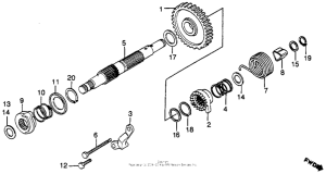 XL500S Кик стартер