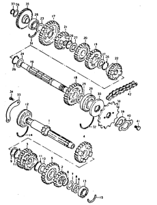 GT250 Трансмиссия