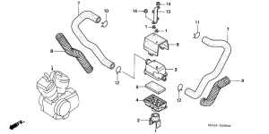 VT1100C2 Фильтр картерных газов