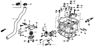 CH150D Головка цилиндров