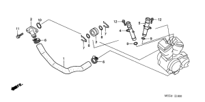 VT750CA Труба водная
