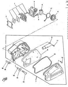 CW50RSP Впускная система