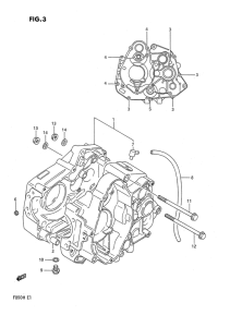 FB50 Картер двигателя