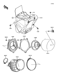 KX100 エアクリーナ