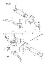 LS650 Рулевой переключатель