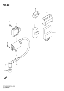 DR125 Equipo electrico