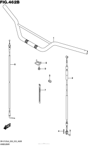  Handlebar (Dr-Z125Ll6 E28)