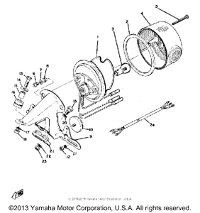 DS7 Задний фонарь
