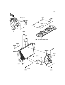 KLZ1000 Радиатор