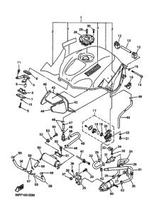 YZF-R6 Tank fuel