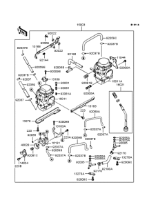 EX250 Карбюратор