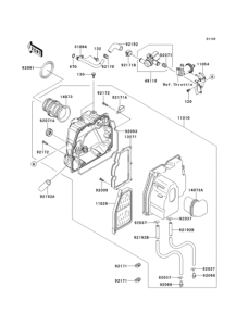 BJ250 Воздушный фильтр