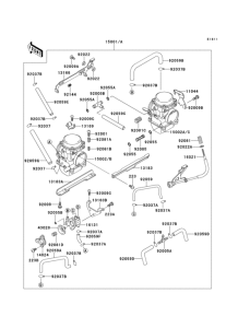 EX250 Carburetor(1 / 2)