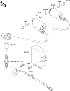 EL250 Система зажигания