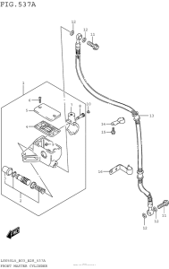 LS650 Главный тормозной цилиндр