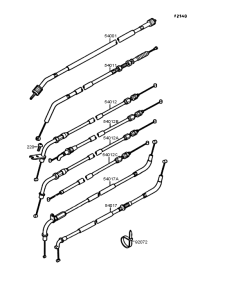 EL250 Тросы управления