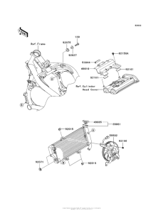 ER650 Радиатор