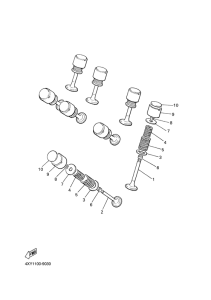 XVZ13TF Клапана