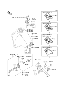 KL650 Fuel tank(1 / 4)