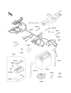 ZX500 Электрика