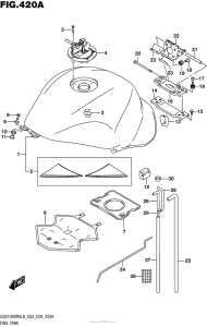 GSX1300R (ABS) Fuel Tank (Gsx1300Ral6 E03)