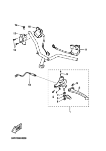 EW50 Interruptor  manillar&palanc